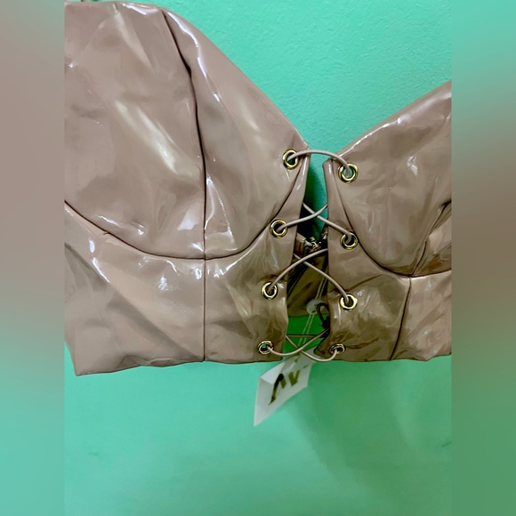 Meshki leather bustier new with tag ❤️❤️🌸🌸 - Picture 5 of 6